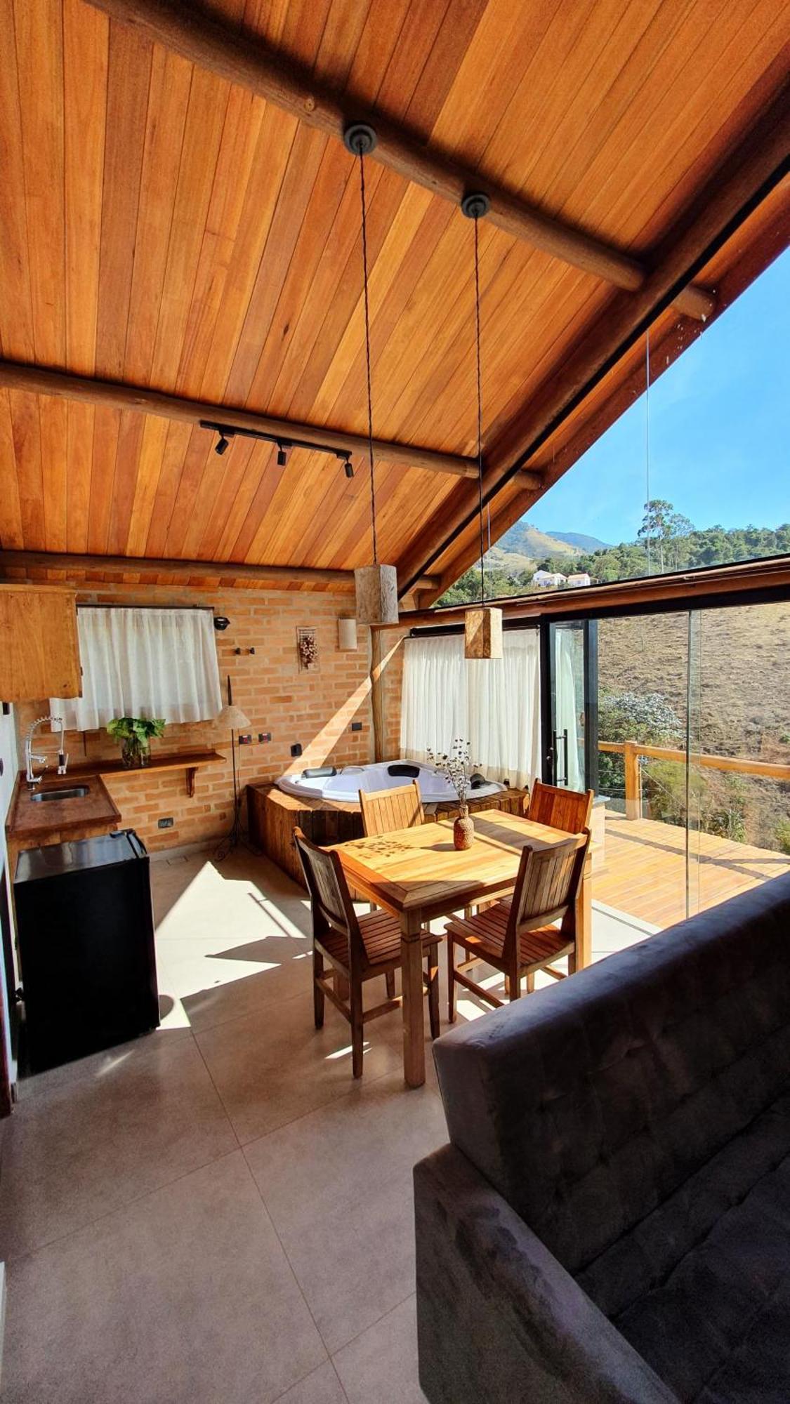 Pousada Ho'Oponopono Chalets & Wine Sapucaí-Mirim Kültér fotó